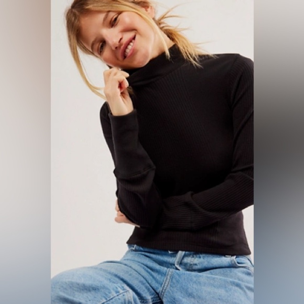 FREE PEOPLE The Dylan Mock Neck